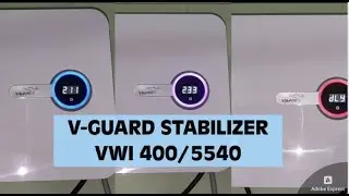 V Guard AC Stabilizer Unboxing & Review | VWI 400 | ID4 Ace 5540 | ID5 5540 | Best Stabilizer for AC