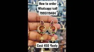 Cz jhumkas with price