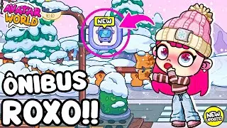 NOVO &Ocirc;NIBUS ROXO CHEGANDO NO AVATAR WORLD!!
