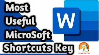 MicroSoft Shortcuts key |Tip& Trick|How to use Microsoft keys |Big Guide Education