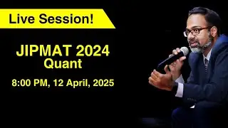 🎯 Solved the 2024 JIPMAT Paper (QA) LIVE! | Complete Discussion & Strategy Insights 🎯