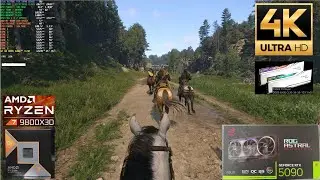 Kingdom Come Deliverance II 4K Gameplay / ASTRAL RTX 5090 / AMD Ryzen 7 9800X3D
