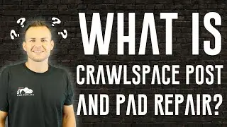 What Is Crawlspace Post And Pad Repair And How Much Does it Cost?