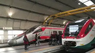 L’ultimo FRECCIARGENTO per Fiumicino AEREOPORTO e ferrovia Roma-Fiumicino