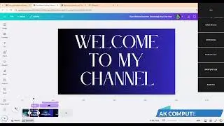 Canva Class Day 2 #viralvideo #motivation #computer AK COMPUTER GROUP