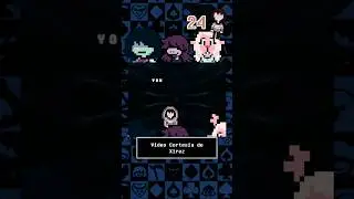 INTERACCIONES MISTERIOSAS al NOMBRAR a nuestra CREACI&Oacute;N - DELTARUNE CAPITULO 1