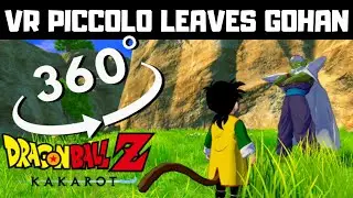 VR 360&deg; Piccolo Leaves Kid Gohan in Wild - Dragon Ball Z: Kakarot Gameplay English HTC Oculus Rift