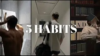Do This or Stay Average: 5 Habits to Glow Up Completely | No Money, No Genetics
