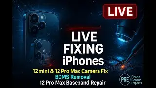 Live iPhone Repair 🔴 | Fixing All iPhone Models &ndash; Dead, No Power, No Display, Face ID, Baseband & M