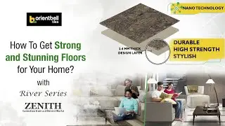 Most Durable Floor Tiles for Homes | Zenith & River Series | Double Charge Tiles | Orientbell Tiles