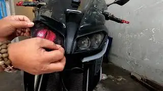 My MT-09 Headlight Sticker