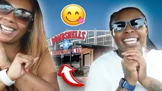 WE TRIED BOMBSHELLS RESTAURANT FOR THE FIRST TIME !!! (HOUSTON)
