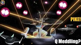 Galaxy Class X VS Strange New Worlds ROMULANS Riker To The Rescue Star Trek Starship Battles