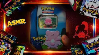 Pok&eacute;mon ASMR Opening &ndash; Series #6 | Blissey Tin | No Talking