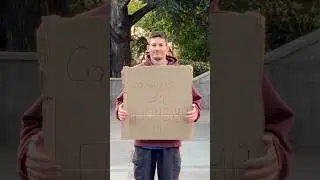 Социальный эксперимент. Смотрите что получилось . #life #prank #blogger