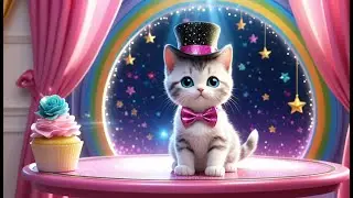 Emma Had a Teeny Tiny Cat | Fun Animal Song for Kids | Cute Nursery Rhyme for Toddlers