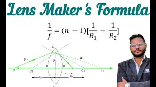 Lens Maker's Formula 🔥| Ray Optics| Physics| Jac Board | Class XII 