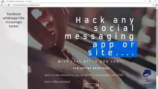 Hack any social messaging app or site in minutes 2018 ( Mexico Botters )