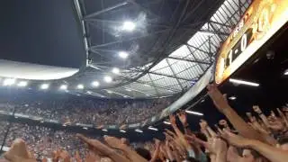 Feyenoord-Manchester | Het Legioen zingt Mijn Feyenoord