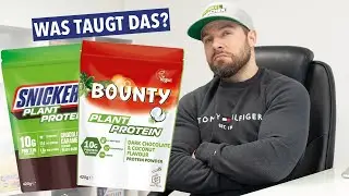 Wie gut sind Snickers & Bounty Plant Hi Protein Powder? 🌱Vegan im Test | Muskelmacher Shop