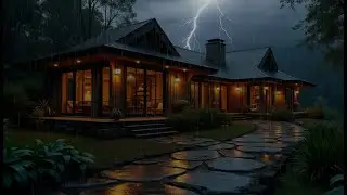 Sounds of Rain & Thunder for Deep Sleep – Relax Your Mind & Sleep Peacefully Tonight