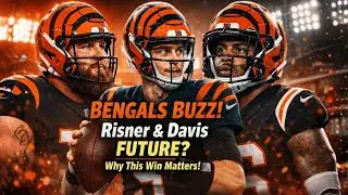 Bengals Buzz After Dolphins Win 🏈 Should They Re-sign Risner & Davis? Why Win Matters!
