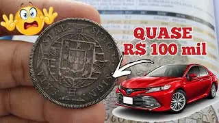 O PATAC&Atilde;O 960 R&eacute;is 1821 RARISSIMO que vale um carro zero KM,voc&ecirc; conhece?