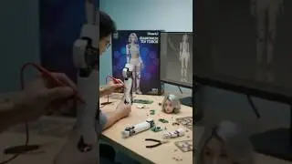 EP1: model assembly 😱😱😱 LinaeAI mini humanoid robot #aiart #Future #AiRobots #robotgirl #robotmini