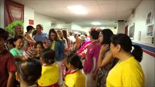 Mayor of Winnipeg Brian Bowman visited the Korean Pavilion.