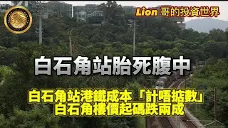 9.26 白石角站胎死腹中｜白石角站港鐵成本「計唔掂數」｜白石角樓價起碼跌兩成！