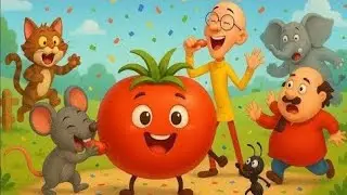 Tommy Tomato & Friends 🍅 | One by One Kids Story Rhyme | Fun Learning Cartoon Song