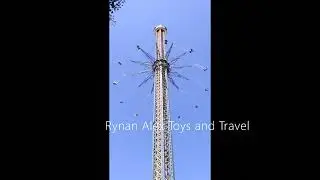 Vienna Austria Prater Amusement Park --Tower Swing Carousel