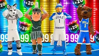 COLLEGE MASCOTS +20 CAP BREAKERS BROKE NBA 2K26