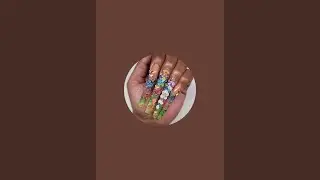 I won a giveaway! Mixing my own acrylic Christmas/Winter edition #acrylic #live #fyp