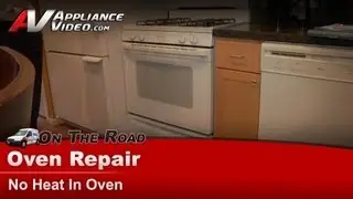 GE Stove Repair - No Heat in Oven - Oven Igniter