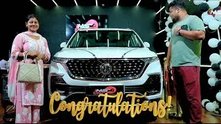 MG Hector Car Delivery at @msmotorindia  | Delivery Experience & Happy Customer Reactions