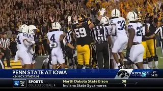 Highlights: Iowa football outlasts Penn State at Kinnick Stadium