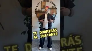 SAC&Uacute;DETE AS&Iacute; 1 MINUTO Antes de Acostarte y Te Dormir&aacute;s Instant&aacute;neamente #shorts