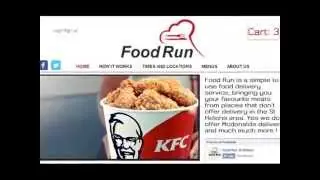 Food Run Advert