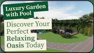 Modern Garden Design with Pool | Luxury Landscape Ideas for Home 2025