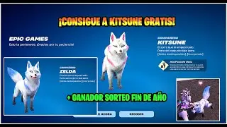 &iexcl;Consigue a Kitsune GRATIS en Fortnite! + GANADOR Sorteo Fin De A&ntilde;o 🎁