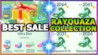POKEMON GO BEST SALE BOX | MY 6 RAYQUAZA & NEW GEN 3 POKEMON