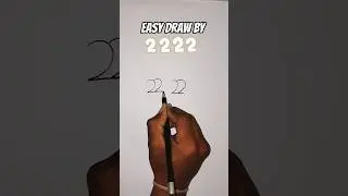 HOW TO DRAW PARROT With Number 2 2 2 2 #drawing #parrot