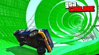 ЭТА СПИРАЛЬ НЕ ЗАКОНЧИТСЯ! 1 ПОПЫТКА, ЧТОБЫ ПРОЙТИ 1001 СПИРАЛЬ В GTA 5 ONLINE (ГТА 5 ГОНКИ)