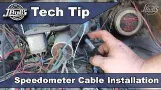JBugs - Tech Tip - Speedometer Cable Installation