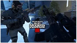 CALL OF DUTY MODERN WARFARE 3 Ghost Loadout In GROUND BRANCH V1033 - Trojan Horse Mission