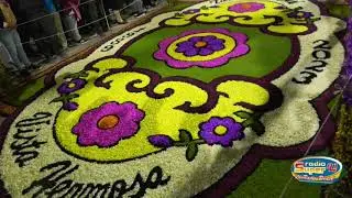 Alfombras de Flores  - Semana Santa en Tarma 2023  -  Viernes Santo