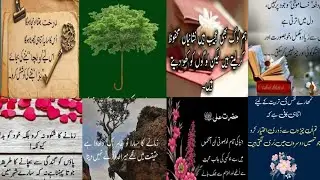 Urdu Quotes, Aqwal-e-Zareen, Golden Words, Deep Urdu Lines, Life Changing Quotes, Heart Touching Quo