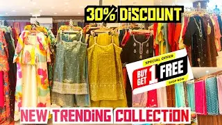 New trending model collection's designer sarees laganka sharara kurtis Buy 1 Get 1 Free 