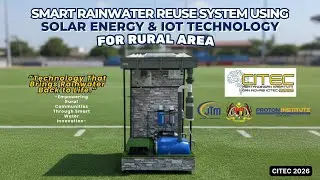 Smart Rainwater Reuse System using Solar Energy and IoT Technology for Rural Area (Malay Version)